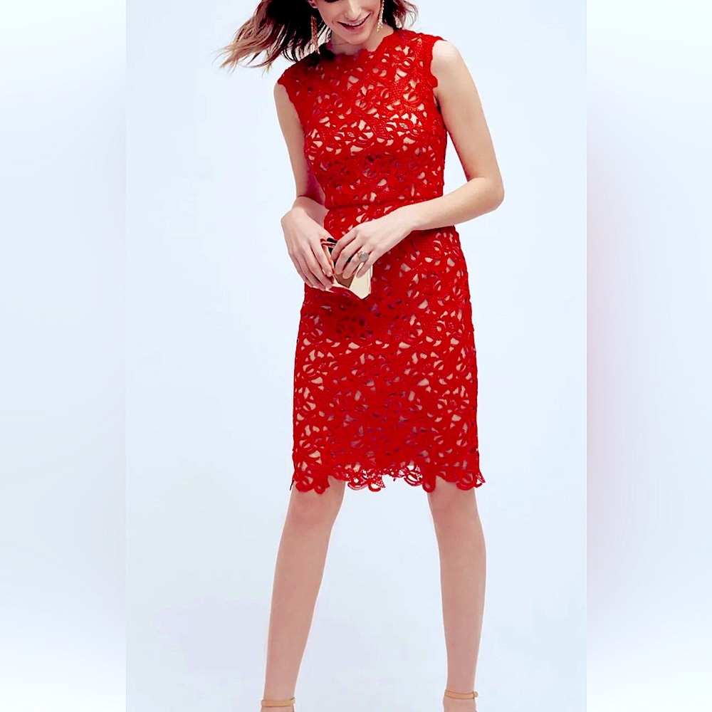 Mark Aghal LACE illusion dress